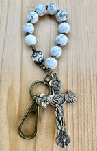Load image into Gallery viewer, White Wire Decade Rosary