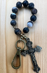 Black Wire Decade Rosary