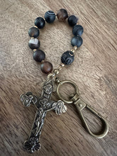 Load image into Gallery viewer, Black Wire Decade Rosary