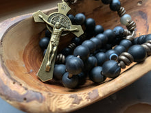 Load image into Gallery viewer, THE ORGINAL Black Mission Rosary