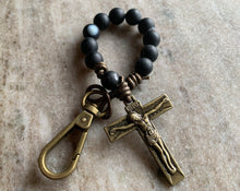 Load image into Gallery viewer, Black Decade Rosary