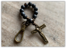 Load image into Gallery viewer, Black Decade Rosary
