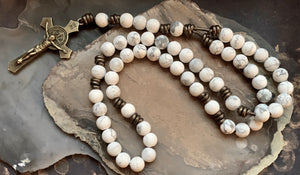 White Mission Rosary