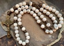 Load image into Gallery viewer, THE ORIGINAL White Mission Rosary