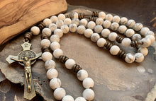 Load image into Gallery viewer, THE ORIGINAL White Mission Rosary