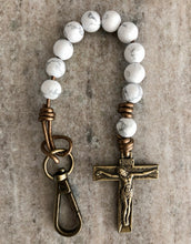 Load image into Gallery viewer, White Decade Rosary