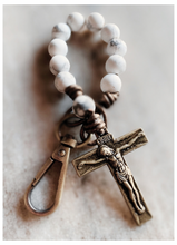 Load image into Gallery viewer, White Decade Rosary